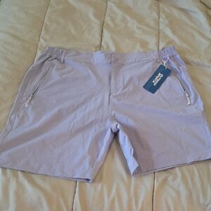 Stylish Women's Light Purple Cargo Shorts